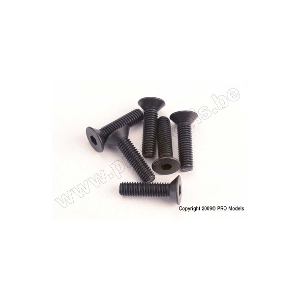 SCREWS, 3x12mm COUNTERSUNK MAC Traxxas