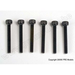 SCREWS, 3x23mm CAPHEAD MACHINE Traxxas