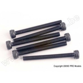 SCREWS, 3x30mm CAPHEAD MACHINE Traxxas