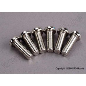 SCREWS, 5x15mm ROUNDHEAD MACHI Traxxas