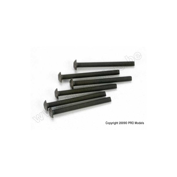 SCREWS, 3X30MM BUTTON HEAD MAC Traxxas