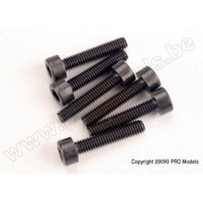 SCREWS, 3x15mm CAPHEAD MACHINE Traxxas