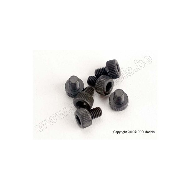 SCREWS, 3x4mm CAPHEAD MACHINE Traxxas