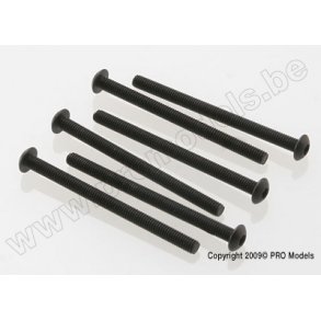 SCREWS, 3X40MM BUTTON-HEAD MAC Traxxas