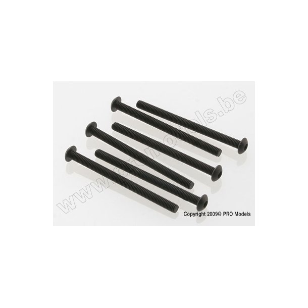 SCREWS, 3X40MM BUTTON-HEAD MAC Traxxas