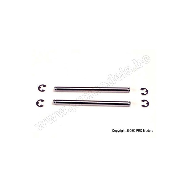 SUSPENSION PINS, 48mm (2) W/E- Traxxas