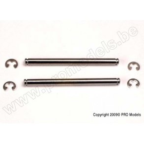 SUSPENSION PINS, 44mm (2) Traxxas