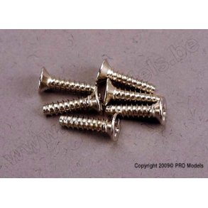SCREWS 3x12mm COUNTERSUNK SELF Traxxas