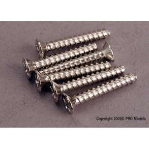 SCREWS 3x20mm COUNTERSUNK SELF Traxxas