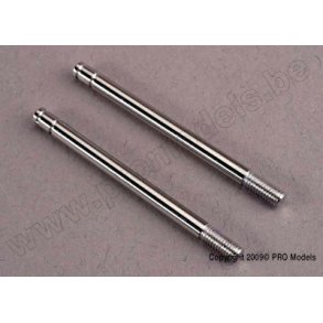 SHOCK SHAFTS,CHROME(M)(2)(41mm Traxxas