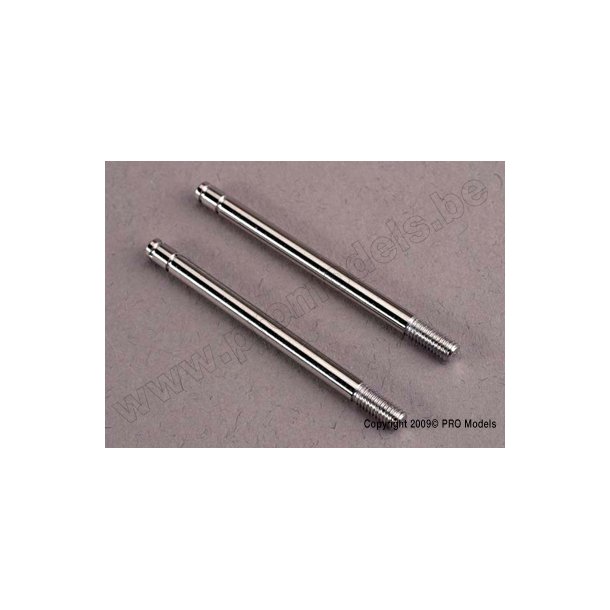 SHOCK SHAFTS,CHROME(M)(2)(41mm Traxxas