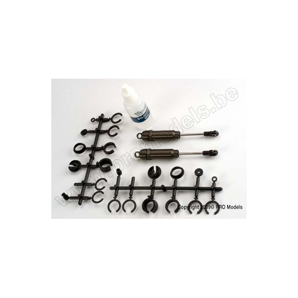 BIG BORE SHOCKS,X-LONG (2)W/O Traxxas