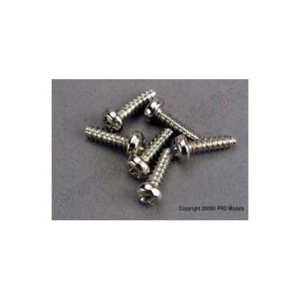 SCREWS 3X10mm ROUNDHEAD SELF-T Traxxas