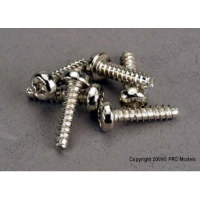 SCREWS 3X12mm ROUNDHEAD SELF-T Traxxas