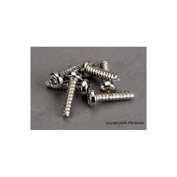 SCREWS 3X12mm ROUNDHEAD SELF-T Traxxas