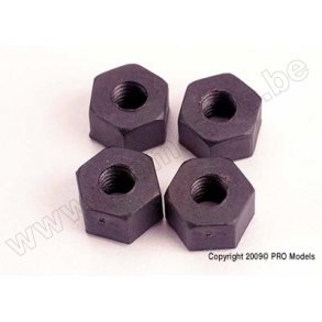 5mm NYLON WHEEL NUTS (4) Traxxas