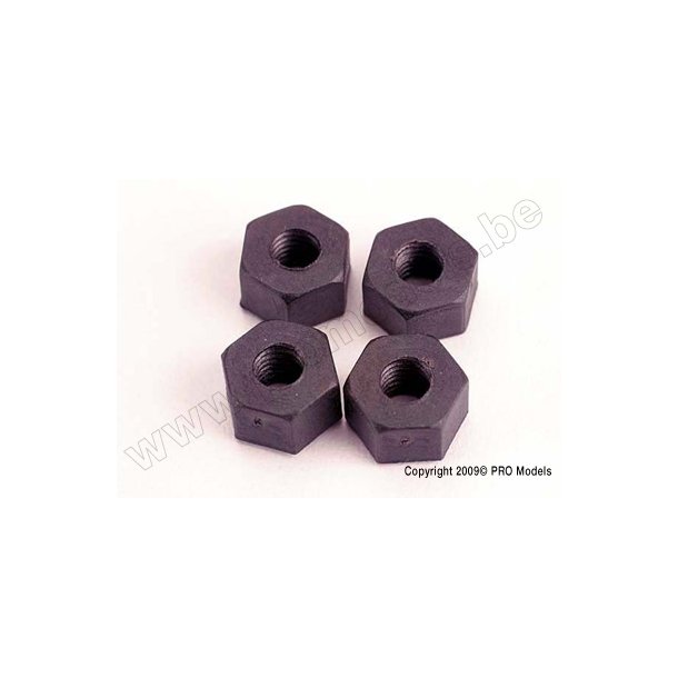5mm NYLON WHEEL NUTS (4) Traxxas