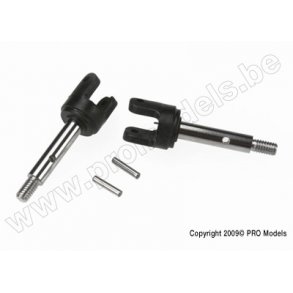 STUB AXLES, REAR (2) Traxxas