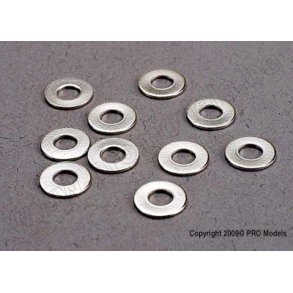 WASHERS 3x7 FLAT METAL (10) Traxxas