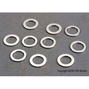 WASHERS 5x8 FLAT METAL (10) Traxxas
