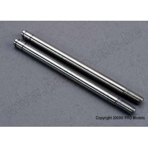CHROME SHOCK RODS (XL)(2) Traxxas