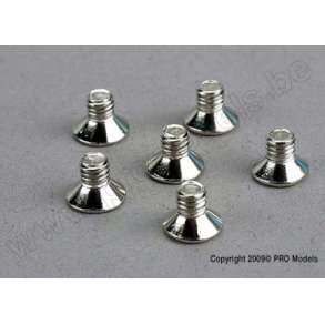 SCREWS 4x6mm COUNTERSUNK MACHI Traxxas