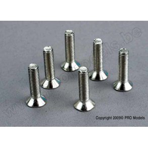 SCREWS 5x20mm COUNTERSUNK MACH Traxxas
