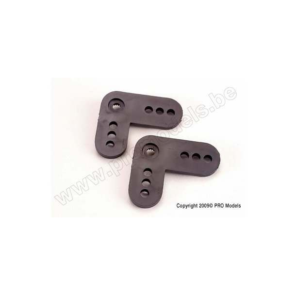 SERVO HORNS, THROTTLE/BRAKE (2 Traxxas