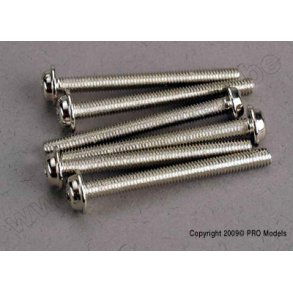 SCREWS 3x30mm WASHERHEAD MACHI Traxxas
