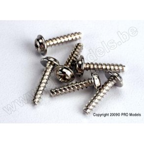 SCREWS 3x14mm WASHERHEAD SELF- Traxxas