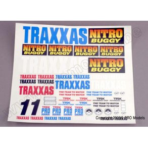NITRO BUGGY DECALS Traxxas