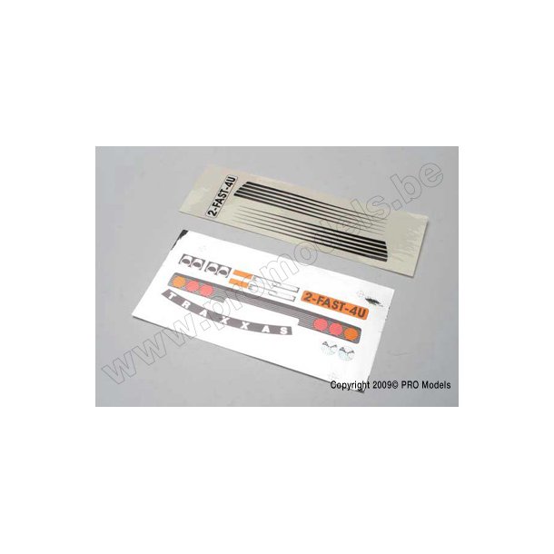 NITRO STREET DECALS Traxxas