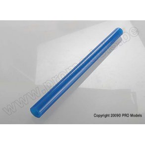 EXHAUST TUBE, SILICONE (BLUE) Traxxas