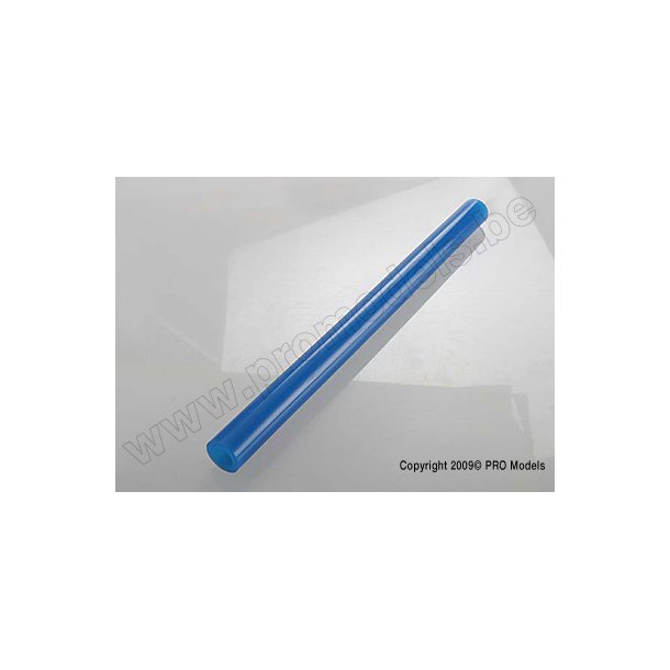 EXHAUST TUBE, SILICONE (BLUE) Traxxas