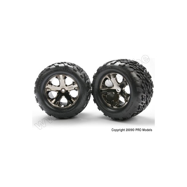 Tires & wheels, assembled, glued (2.8") Traxxas