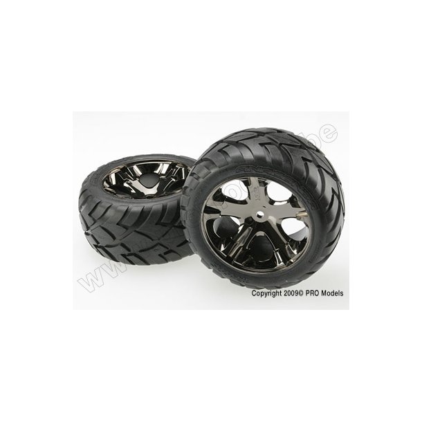 Tires & wheels, assembled, glued Traxxas