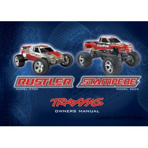 OWNERS MANUAL, RUSTLER & STAMP Traxxas