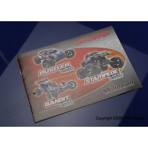 OWNERS MANUAL, RUSTLER VXL, ST Traxxas