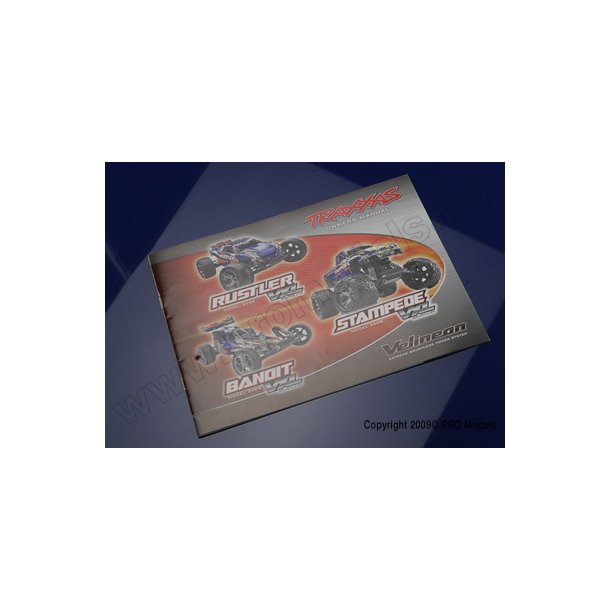 OWNERS MANUAL, RUSTLER VXL, ST Traxxas