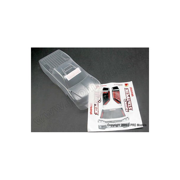 BODY, NITRO STAMPEDE (CLEAR, R Traxxas