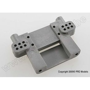 BULKHEAD (REAR) (GREY) Traxxas