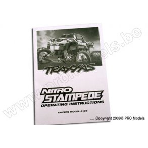 OWNERS MANUAL, NITRO STAMPEDE Traxxas