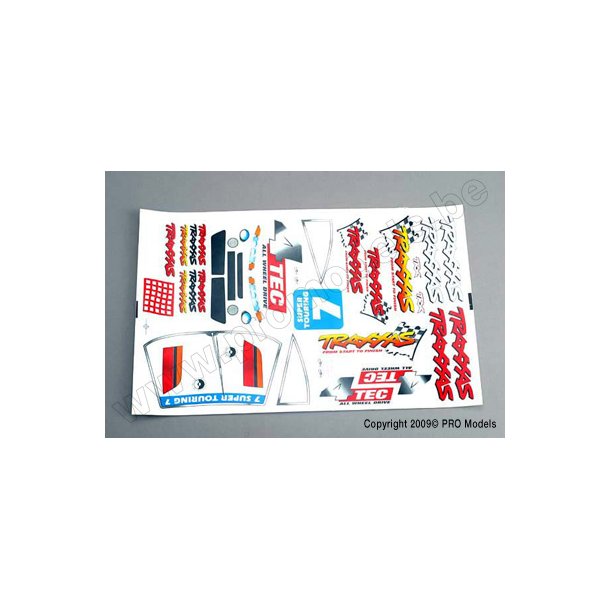 4-TEC DECAL SHEET Traxxas