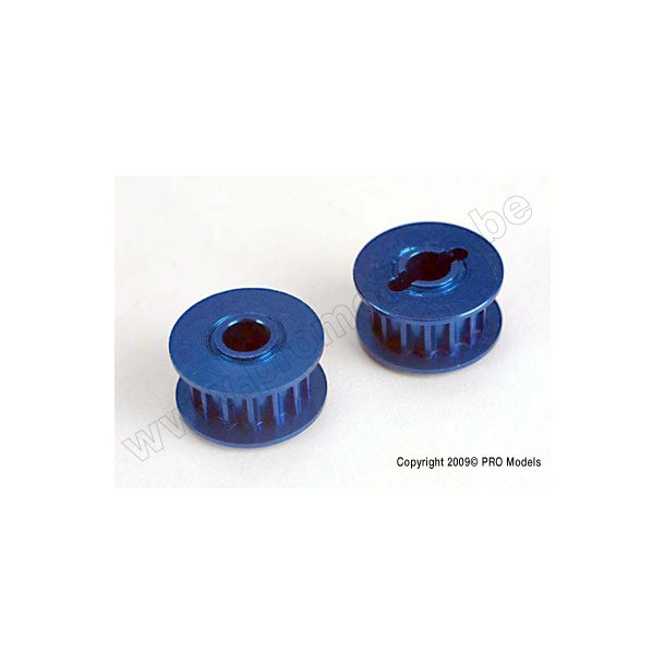 PULLEYS,ALUM(15G)(2)(N 4-TEC) Traxxas