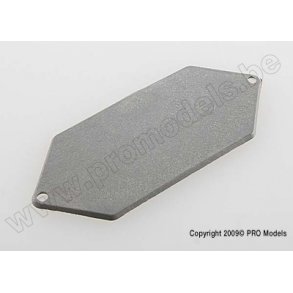 MOUNTING PLATE, RECEIVER (GREY Traxxas