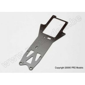 CHASSIS TOP PLATE, GRAPHITE Traxxas