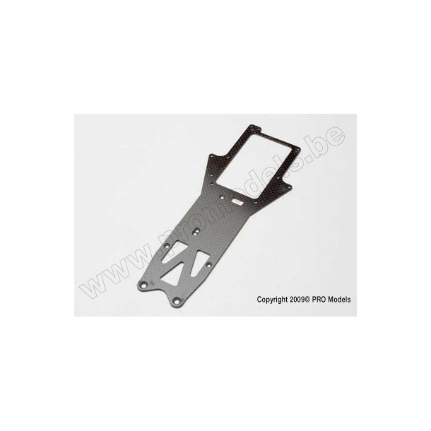 CHASSIS TOP PLATE, GRAPHITE Traxxas