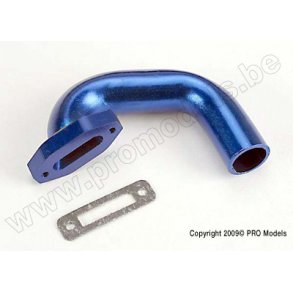 HEADER, PERFECT-FIT(BLUE) Traxxas