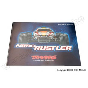 OWNERS MANUAL, NITRO RUSTLER Traxxas