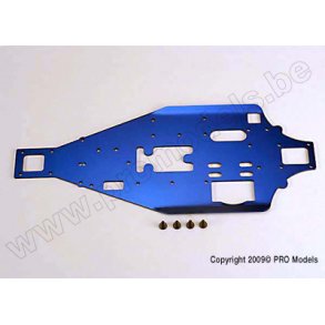ALUM CHASSIS, NITRO 4-TEC (2.5 Traxxas